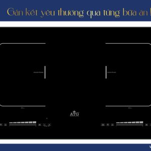 Bếp 2 từ cao cấp ATG - AH 968MI