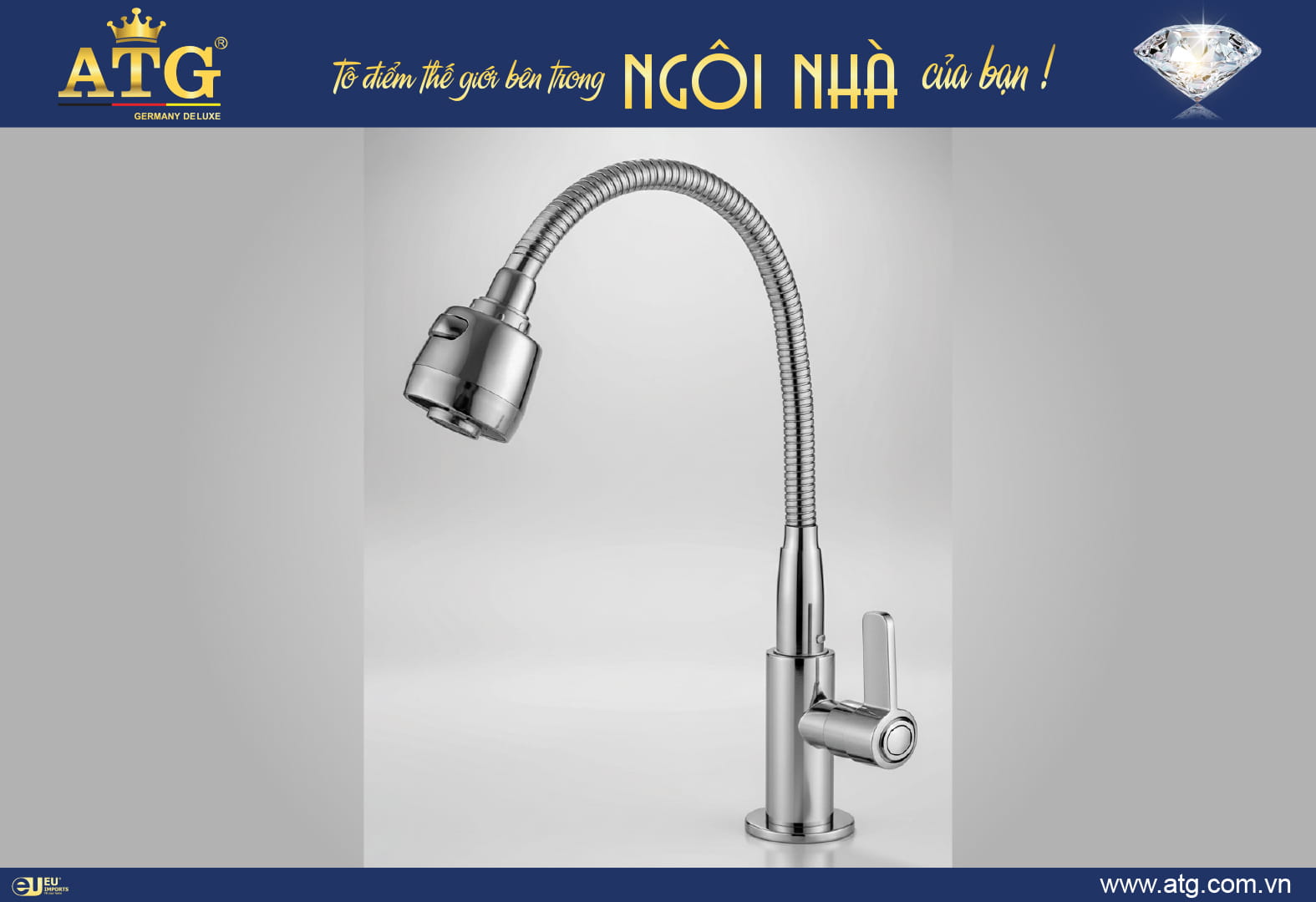 Vòi Rửa Bát Lạnh ATG - SFV 301