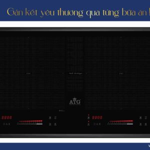Bếp 2 từ cao cấp ATG DEU 666 ProMax Serie 8