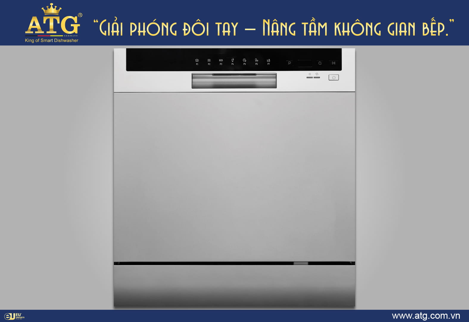 Máy Rửa Bát ATG - SMS55TI68E Seri 6